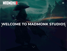 Tablet Screenshot of madmonkstudios.com